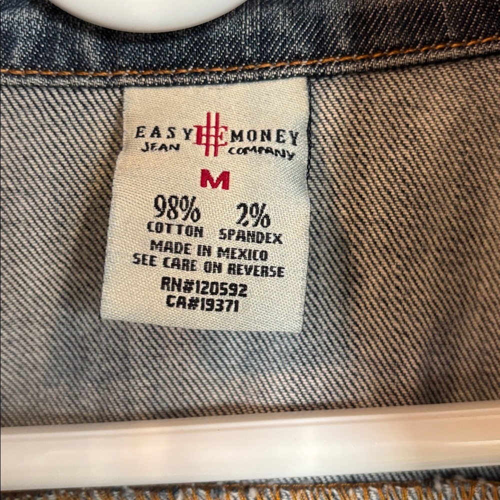 Easy Money denim jacket - Picture 2 of 7